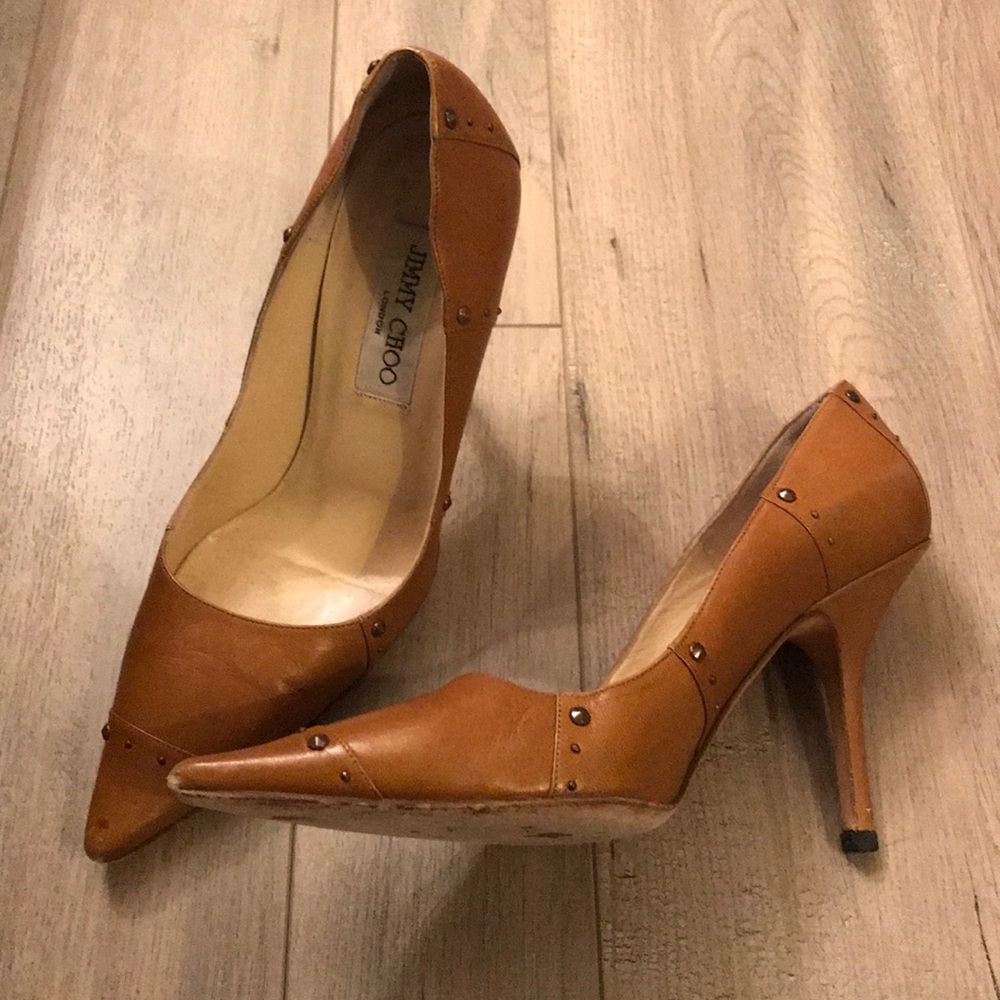 Jimmy Choo brown pumps, 37, US 7